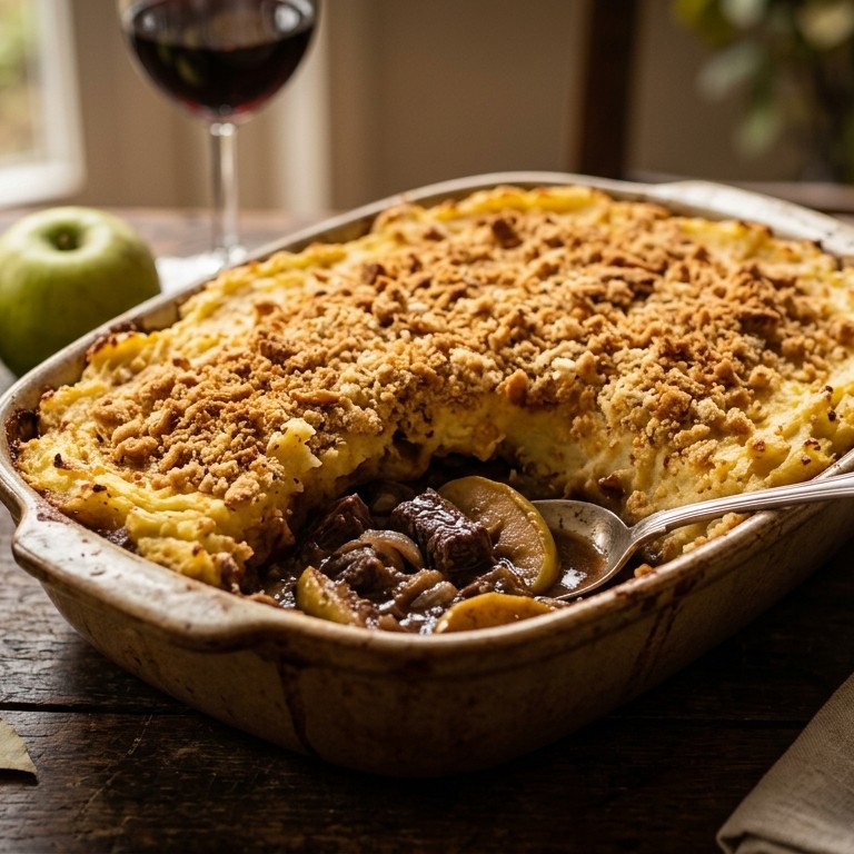 Jachtschotel met mager rundvlees recept