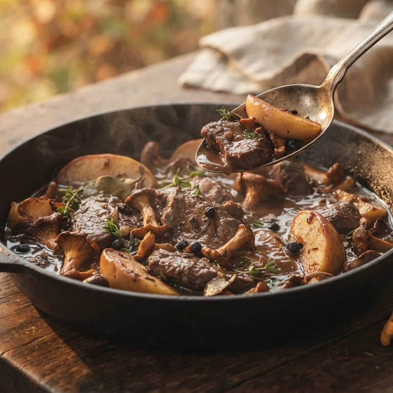 Jagers in het appelbos recept