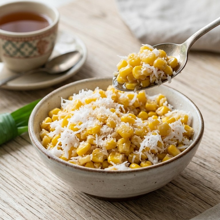 Jagung Klapper Manis (zoet nagerechtje) recept