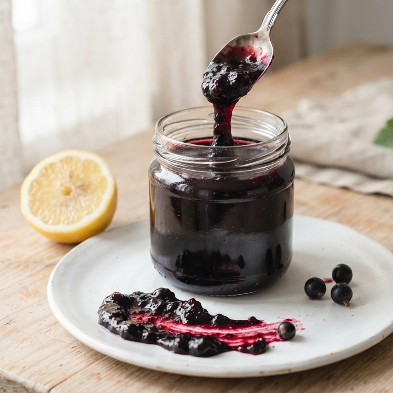 Jam van zwarte bessen recept