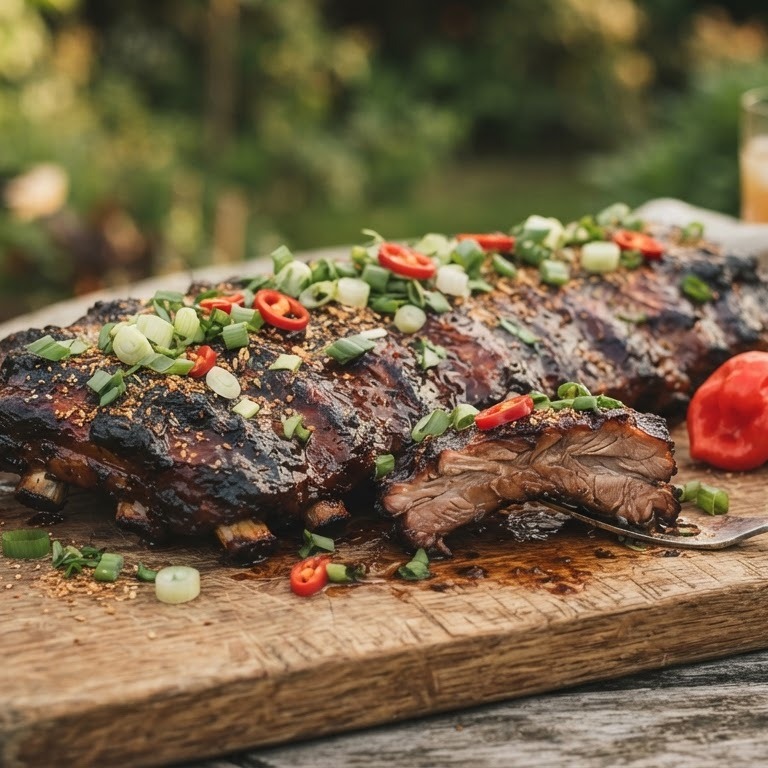 Jerk spareribs recept