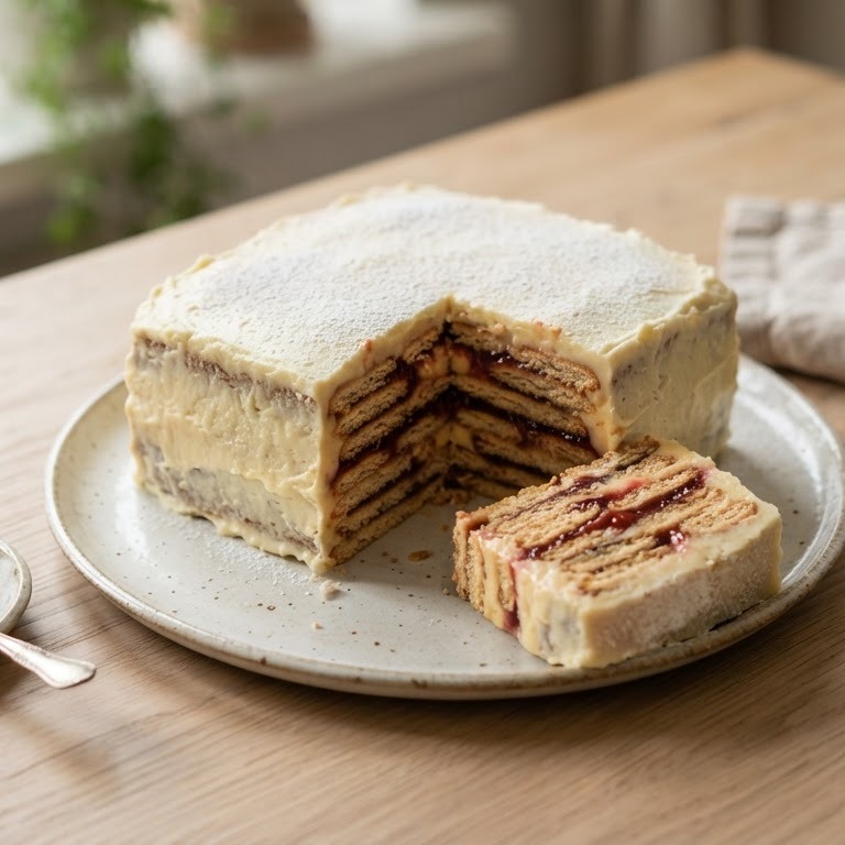 Kaakjes taart recept