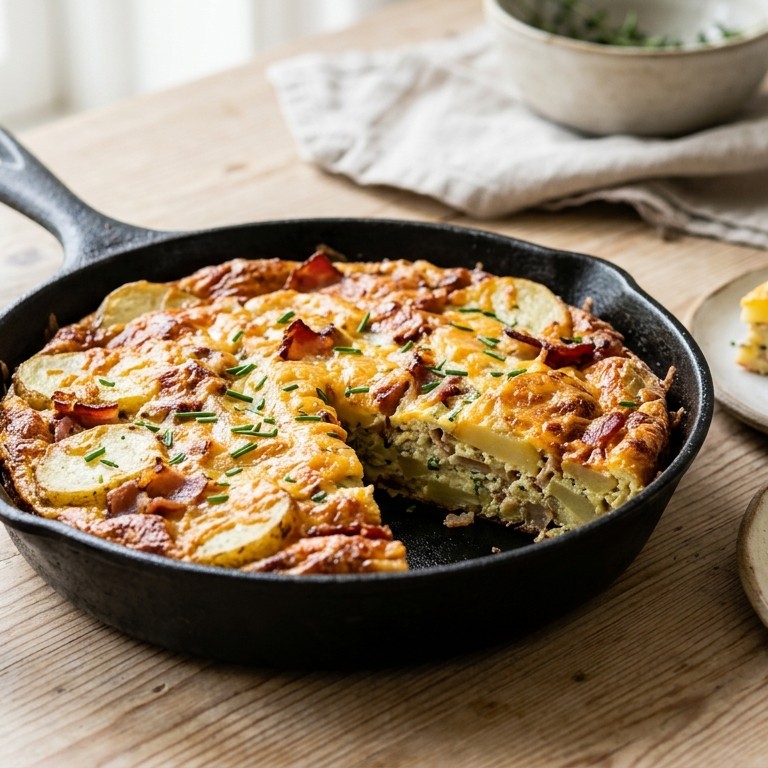 Kaas-aardappelfrittata recept