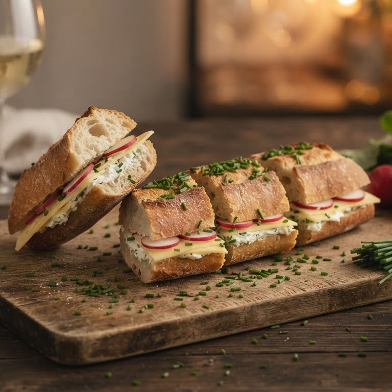 Kaas baguette recept