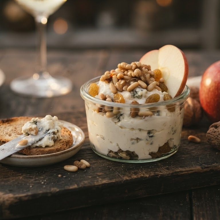 Kaas crème met noten recept