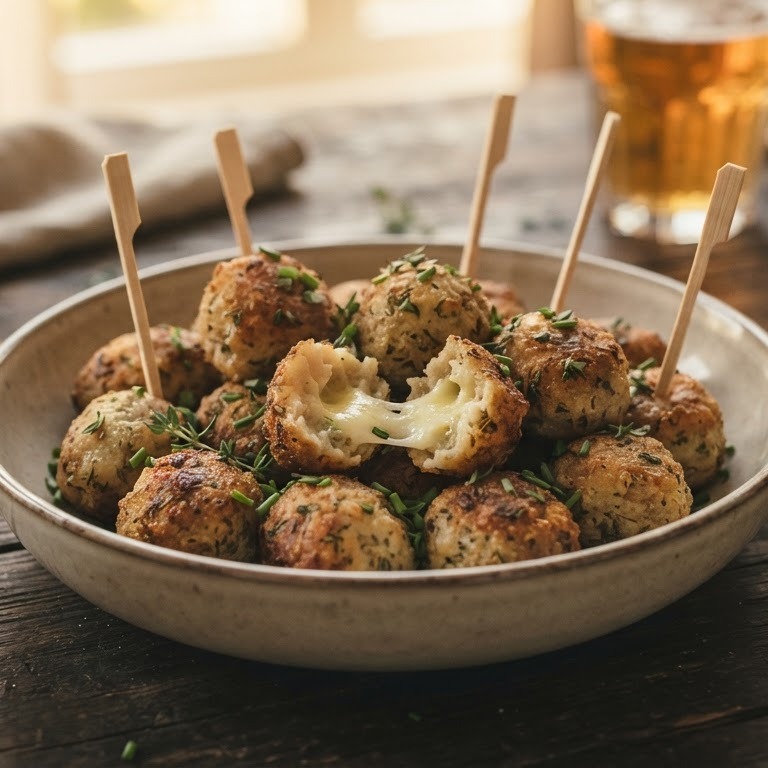 Kaas- gehaktballetjes recept