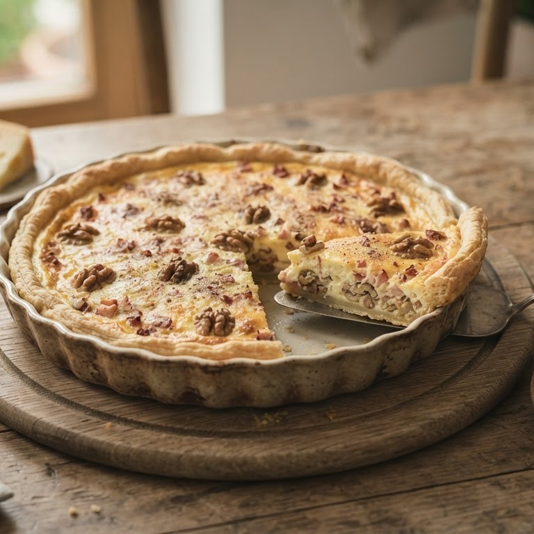 Kaas notentaart recept