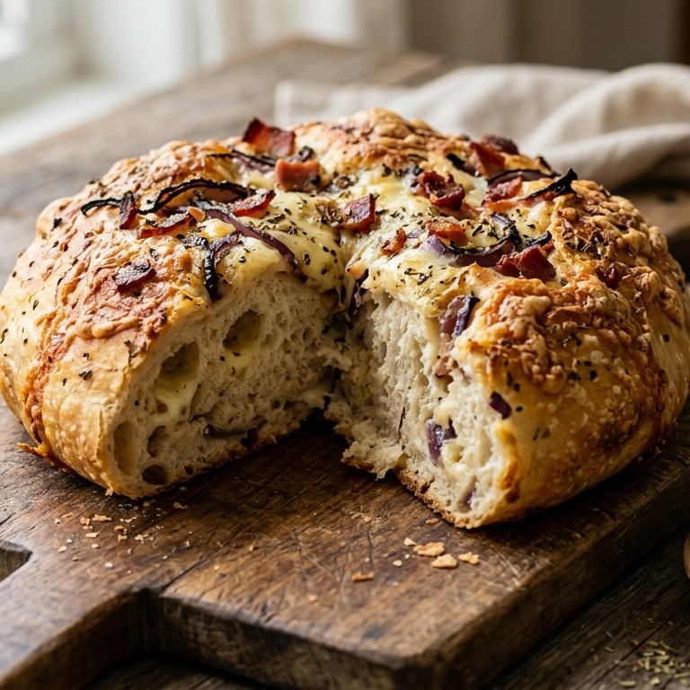 Kaas/ui brood recept
