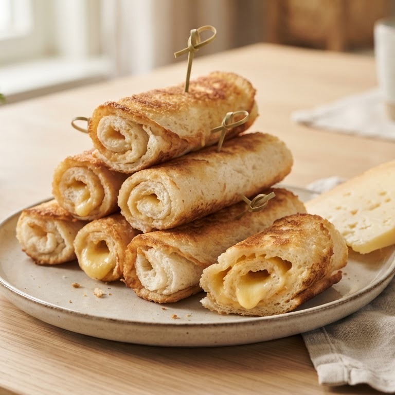 Kaasbroodrolletjes recept