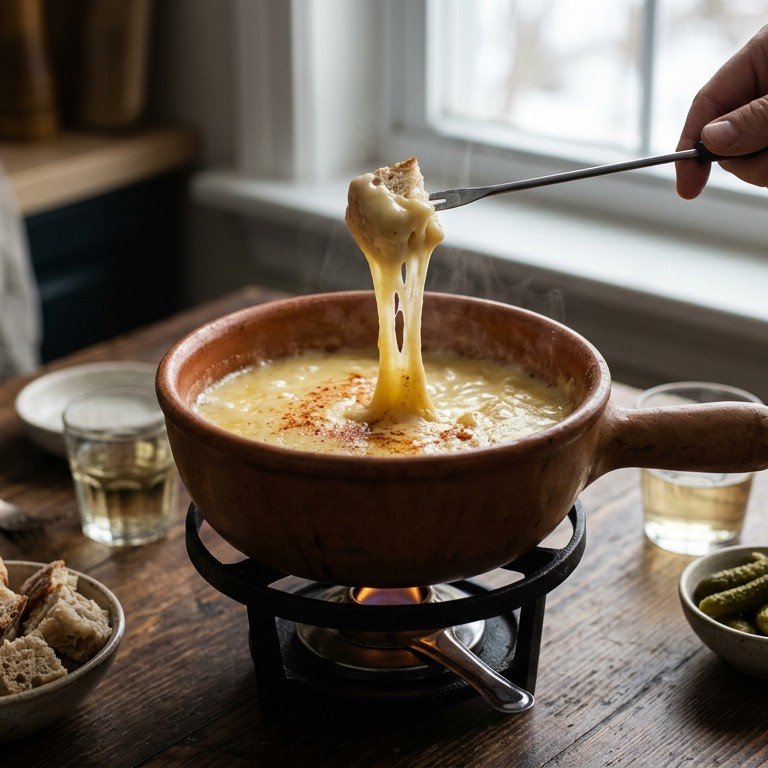 Kaasfondue recept