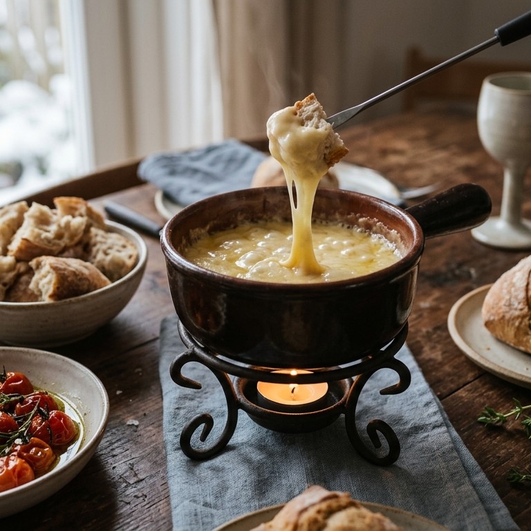 Kaasfondue recept