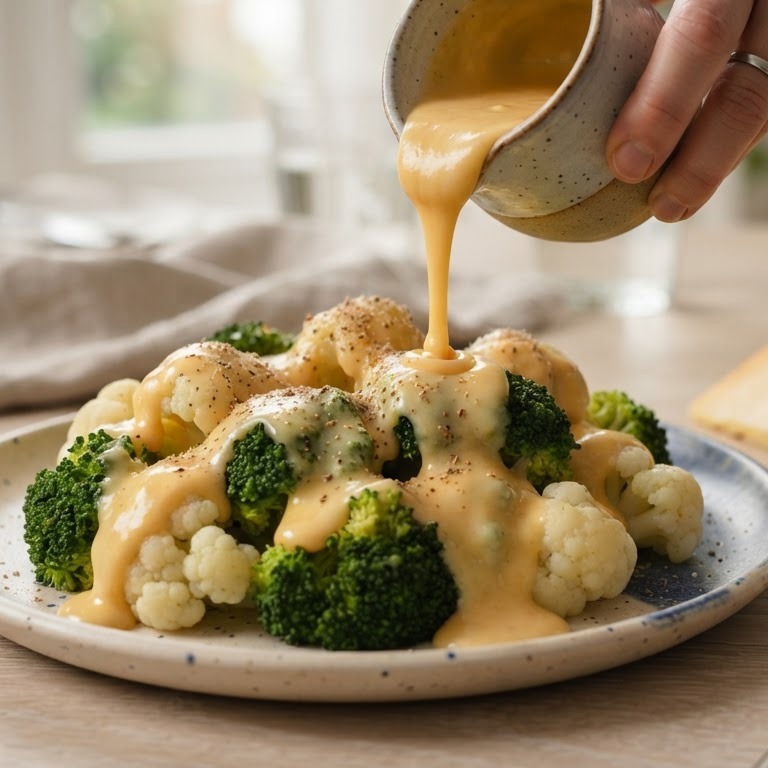 Kaassaus (voor groenten) recept