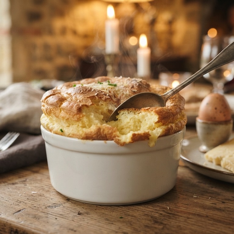 Kaassoufflé recept