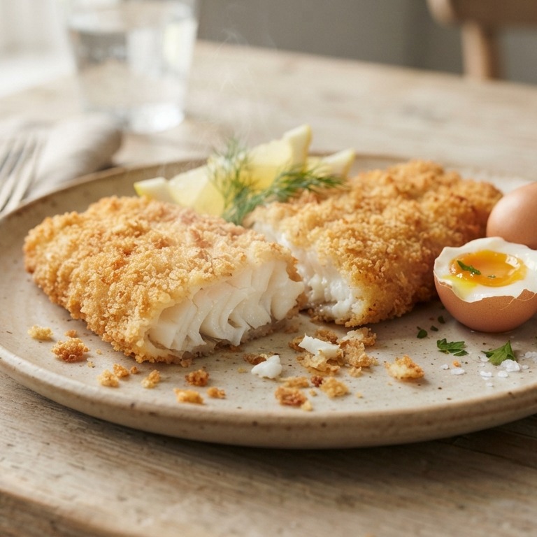 Kabeljauw in een jasje recept