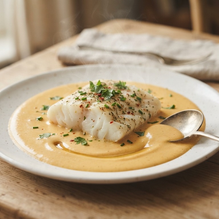 Kabeljauw met heerlijk sausje recept