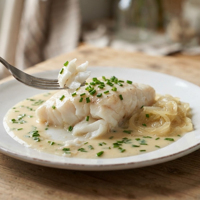 Kabeljauw met vanillesaus recept