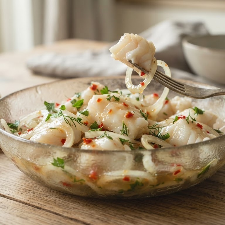 Kabeljauwsalade recept