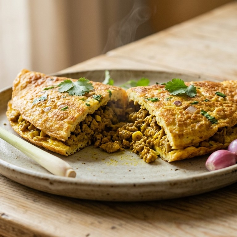 Kaber Kebertu (gevulde omelet) recept