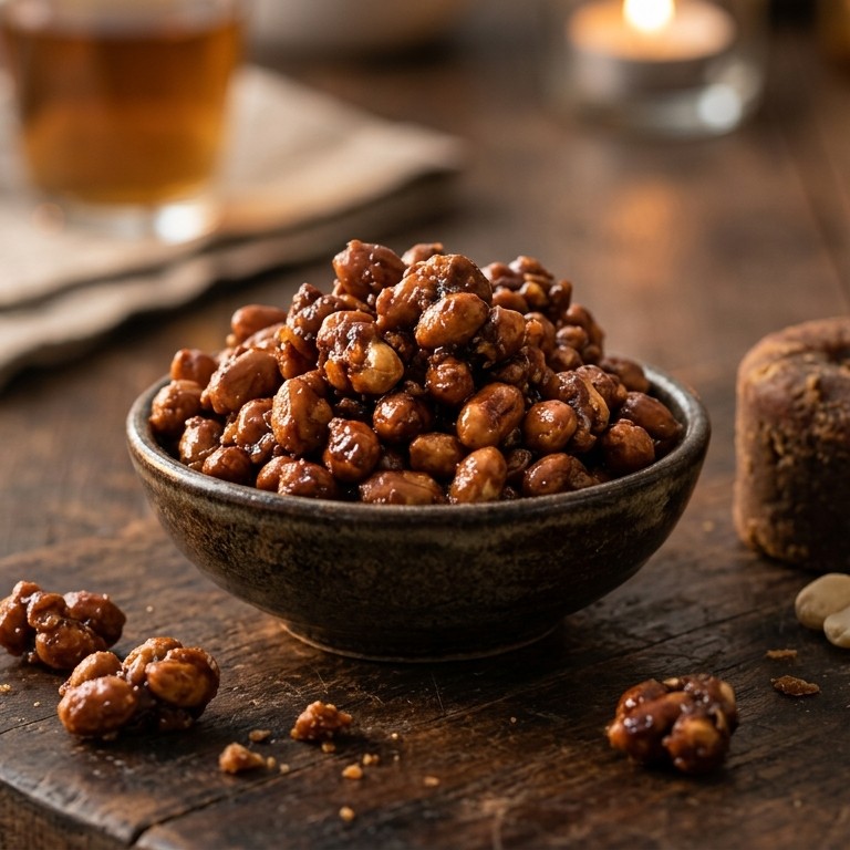 Kacang manis (pinda’s met suiker) recept