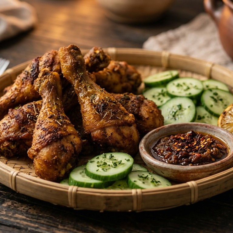 Kaki ajam goreng sedip recept