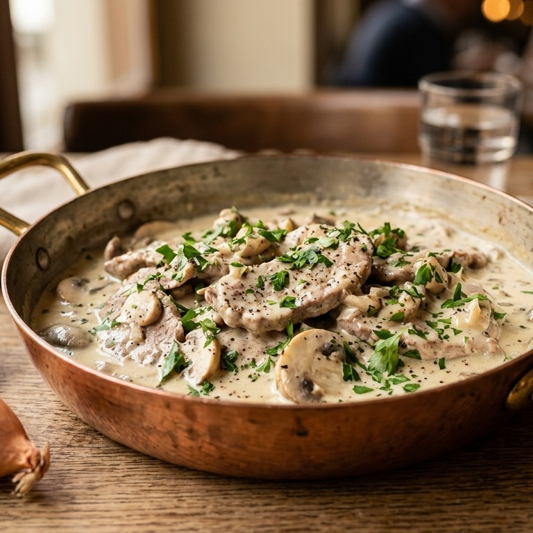 Kalbfleisch nach zurcher art recept
