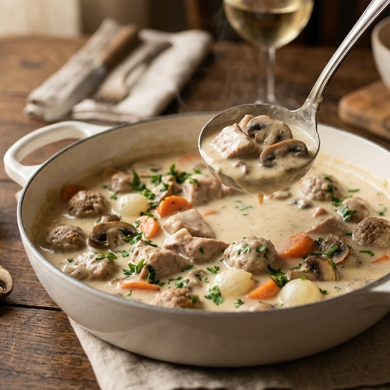 Kalfsblanquette recept
