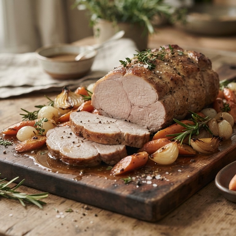 Kalfsfricandeau met groenten uit de braadzak recept
