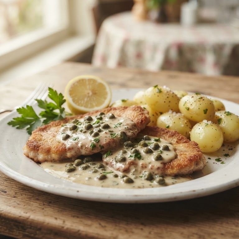Kalfsoesters met kappertjesmayonaise recept