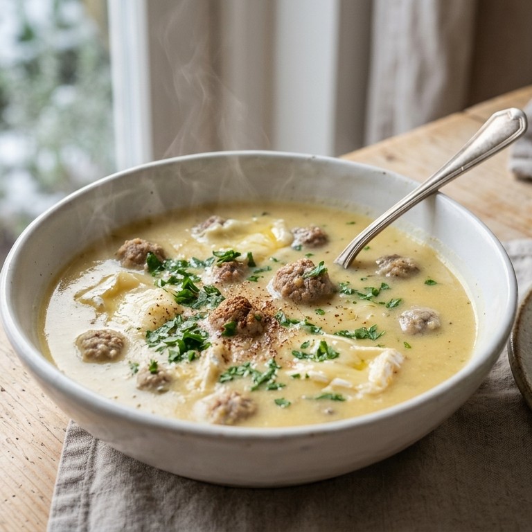 Kalfsroomsoep met brie recept