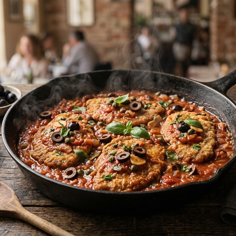 Kalfsschnitzel in tomatensaus recept