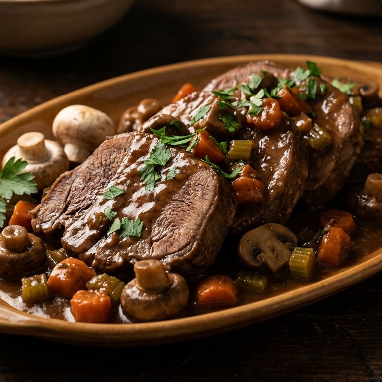 Kalfstong in madeirasaus recept