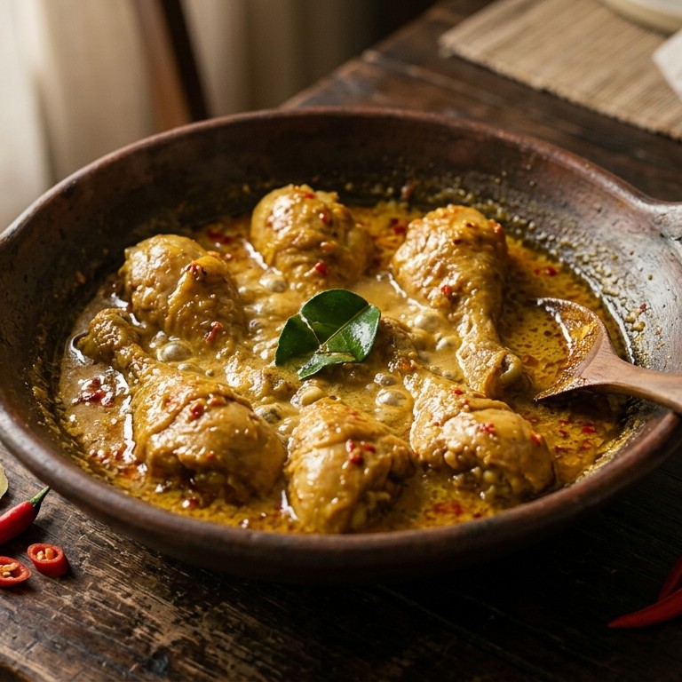 Kalio Ajam (natte kip) recept