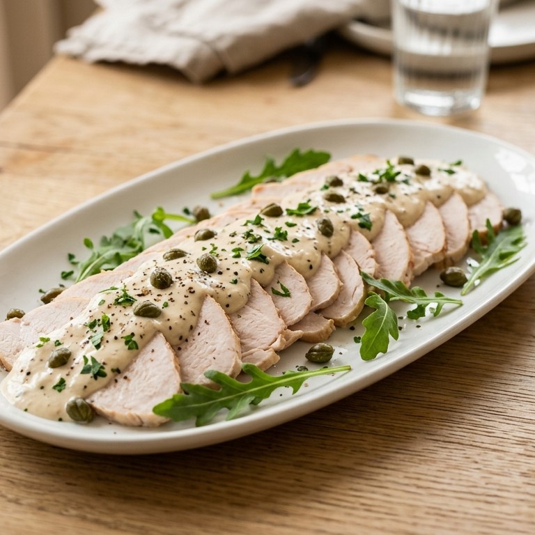 Kalkoen met tonijn mayonaise recept