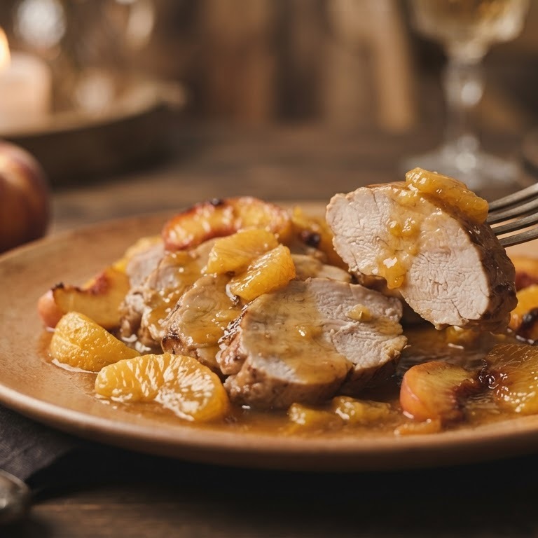 Kalkoenfilet met sinaasappelsaus recept