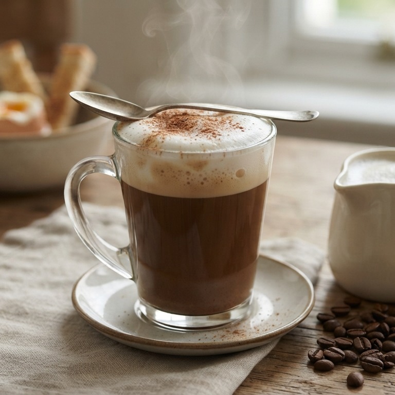 kaneel koffie of cappucino recept