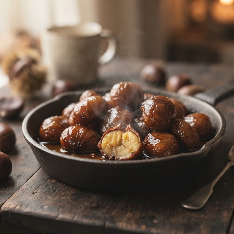 Karamel kastanjes recept