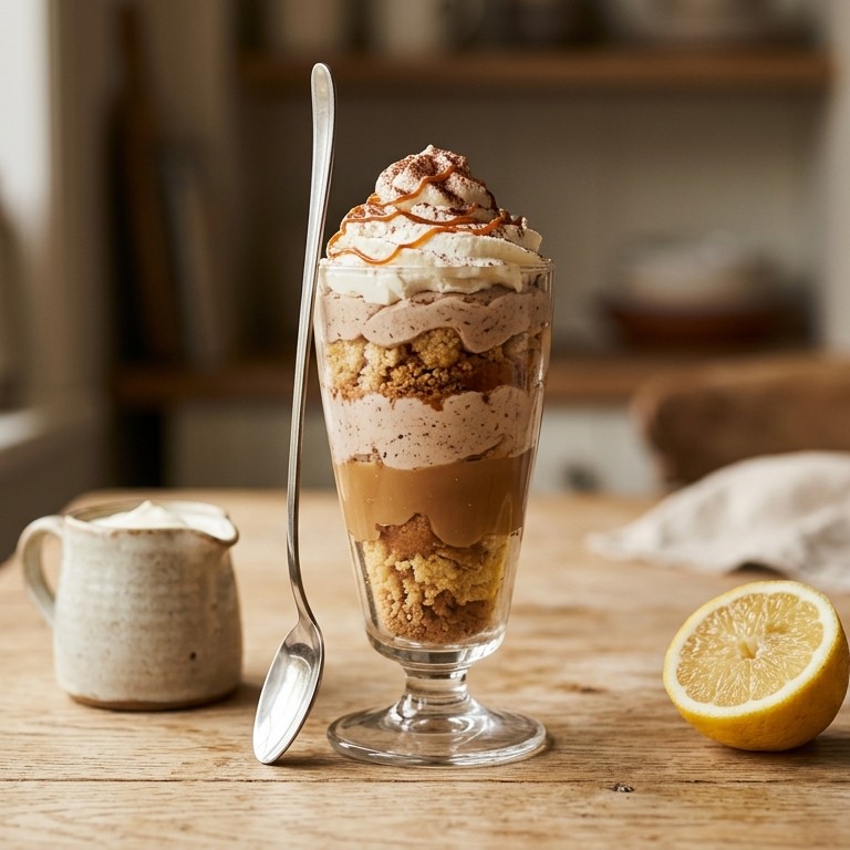 Karamelcoupe recept