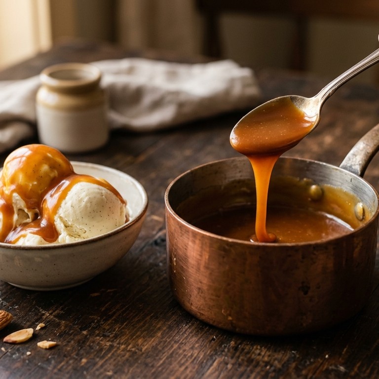 Karamelsaus recept