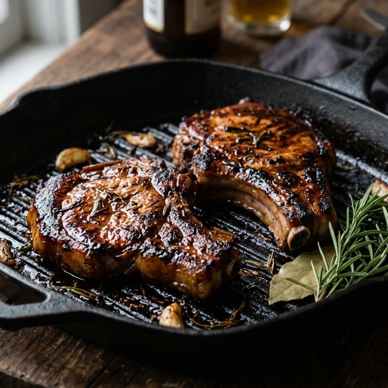 Karbonade in biermarinade recept