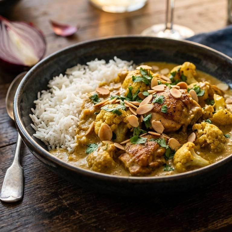 Keriekip met bloemkool recept