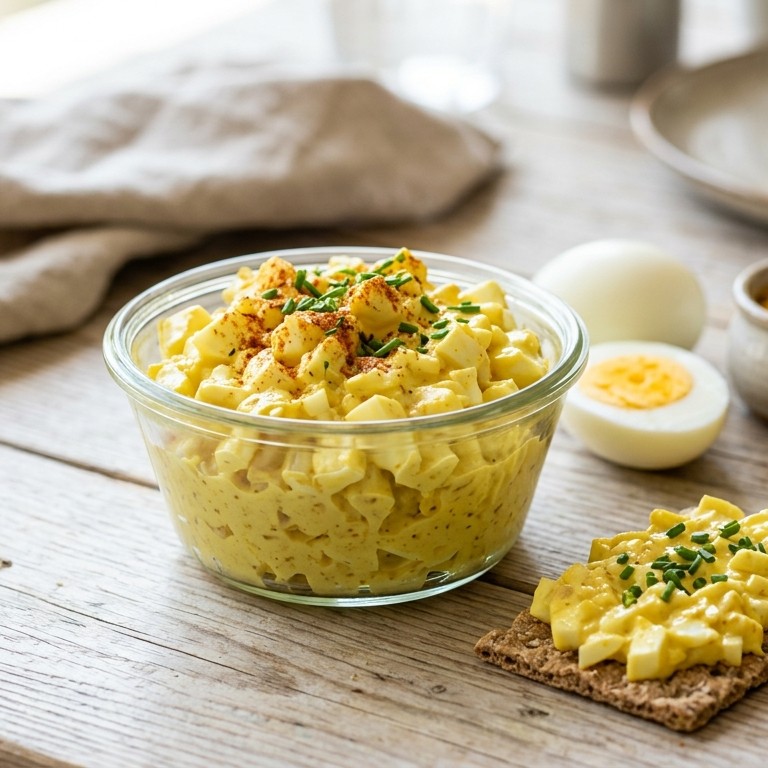 Kerrie-eisalade recept