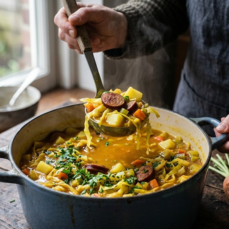Kerrie-koolsoep recept