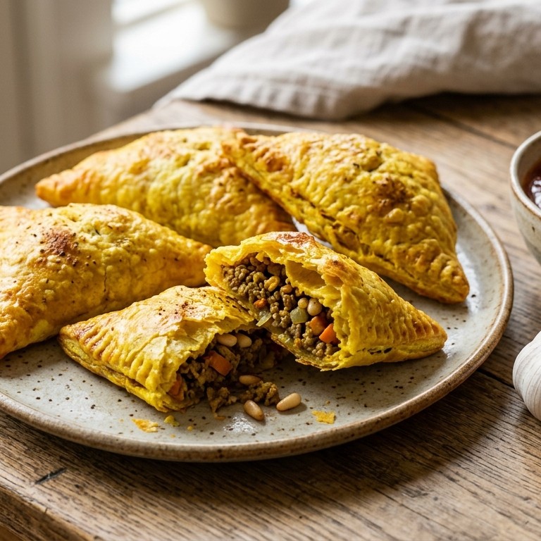 Kerriepakjes met tomatensaus recept