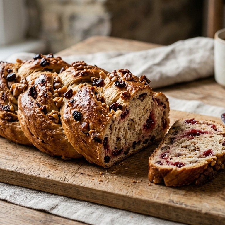 Kersen-notenbrood voor diabetici recept