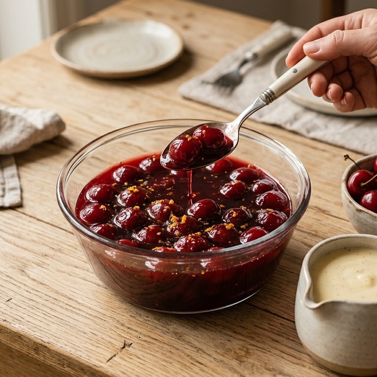Kersencompote recept