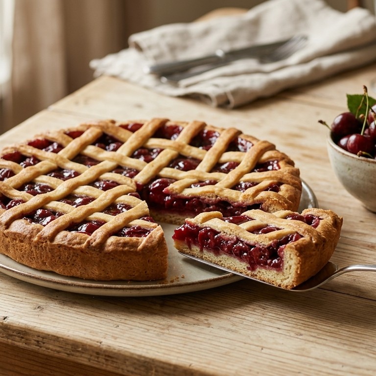 Kersenvlaai recept