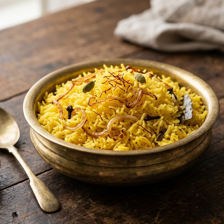 Kesari chawal (Saffraanrijst) recept