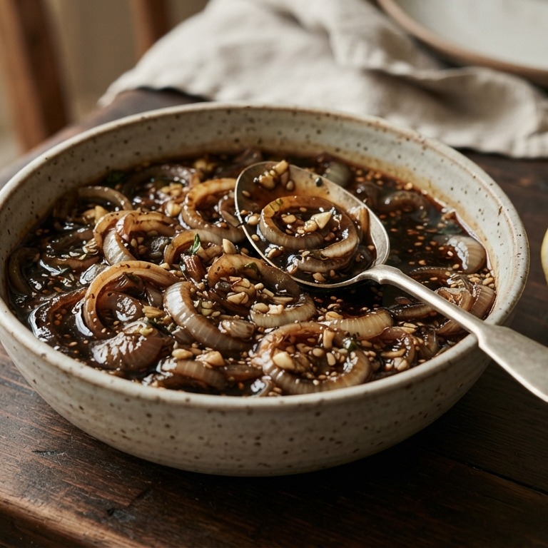 Ketjap-uiensaus recept