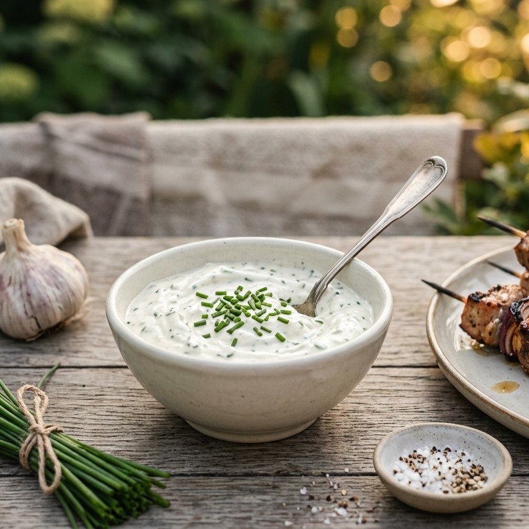 Kha knoflooksaus recept