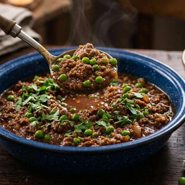 Kheema curry (lamsvlees met kerrie) recept